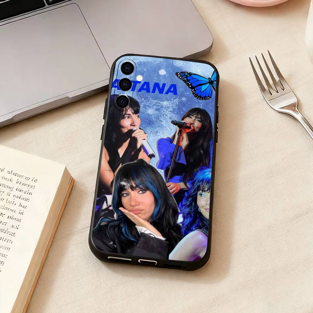 Sängerin A-Aitana Handyhülle Für Samsung Galaxy A73,A72,A71,A70,A53,A52,A51,Andere Weiche Schwarze Hülle
