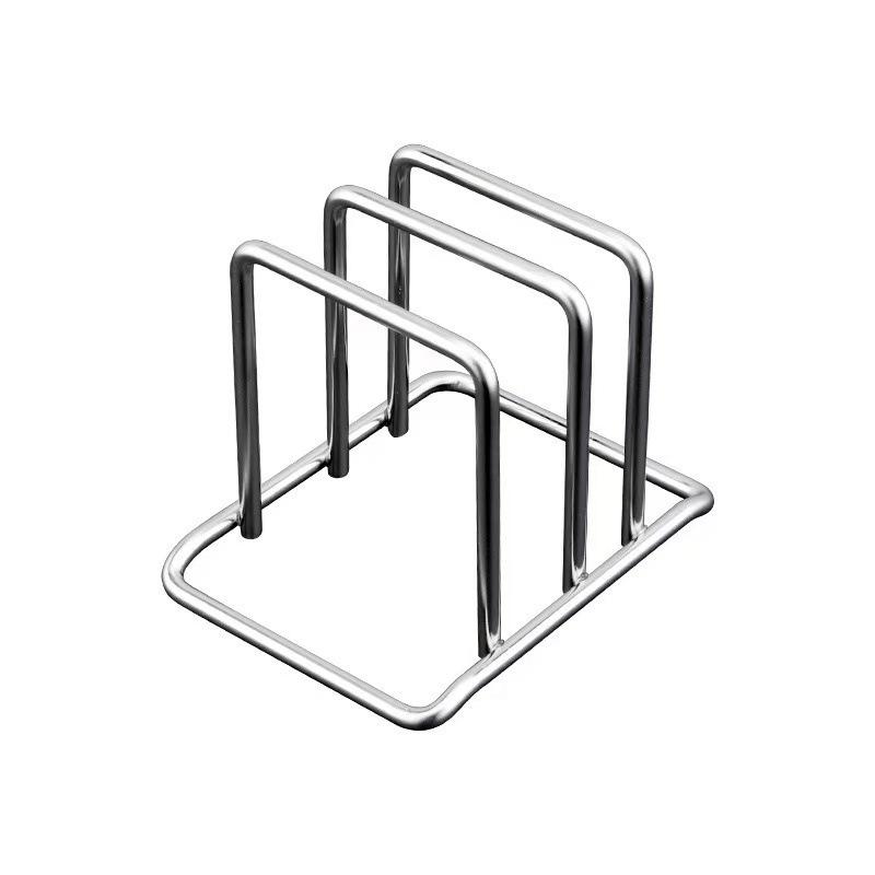 Stainless Steel Integrated Cutting Board Rack for Home Kitchen, Chopping Board Storage Rack, Cutting Board Holder
