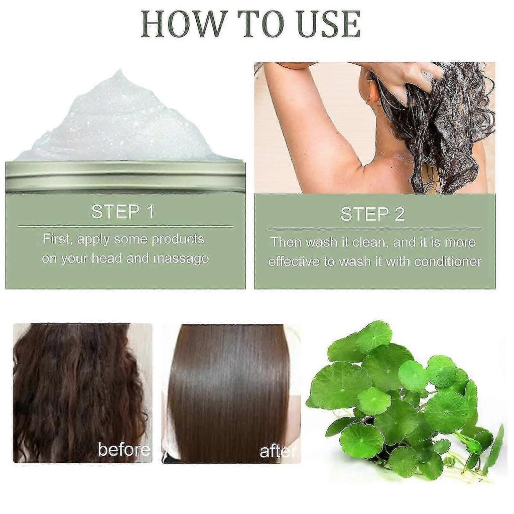 Shampoo al Sale Marino Detergente Centella Antiprurito, Nutriente Capelli Biologici