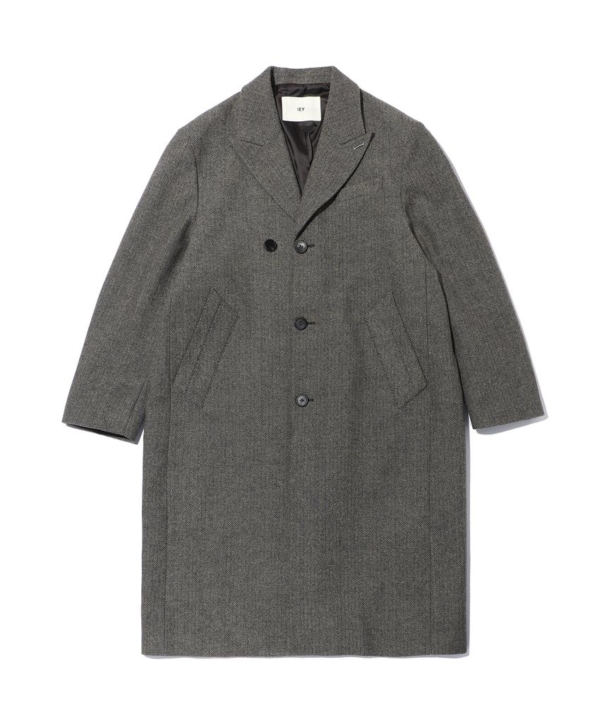 Iey Oversized Single Coat Brown