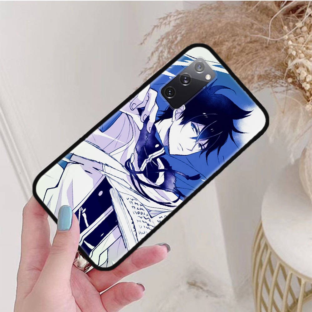 Black Case for Xiaomi Poco X6 X4 M5 M6 F5 F6 C65 C55 C50 C51 C40 Pro Redmi 14C A3X 13C 12C 11T 10A 9C Note 7 6 8A Plus W-50 Black Clover