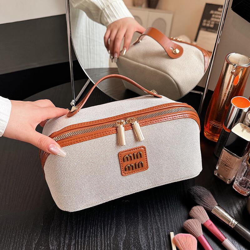 

Retro Canvas Portable Cosmetic & Wash Bag Standard