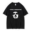 Rock Band Type O Negative T-shirts Men Women Fashion Pure Cotton Tee Shirt Men's Oversized Streetwear Male Gothic Short Sleeve