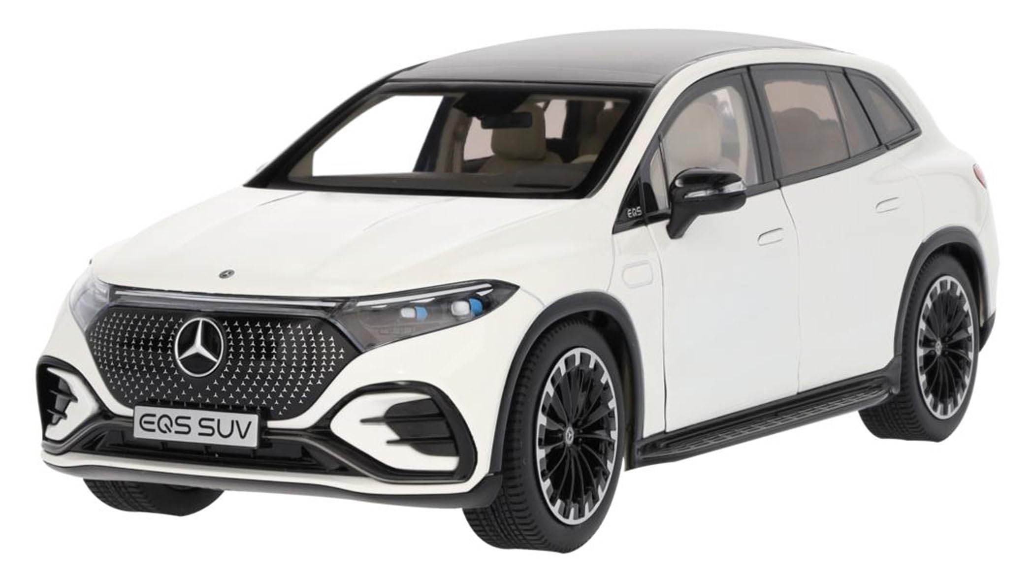 

[Коллекция Mercedes-Benz] Оригинальный EQS SUV AMG Line (X296) Бриллиантово-белый масштаб 1/18