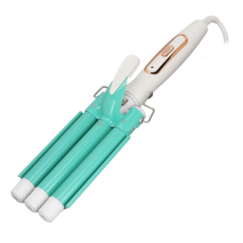 Hair Waver Curling Iron Adjustable Temperature Versatile Rotating Cord Hair Crimper for Home US Plug 100 To 240V