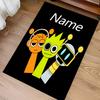 Custom personalization Sprunki themed Print Area Rug - Soft, Washable Non-Slip Indoor Mat,Living Room,Home&Office Decorative Rug