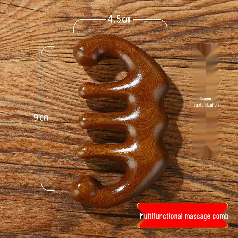 Golden Sandalwood Meridian Massage Comb