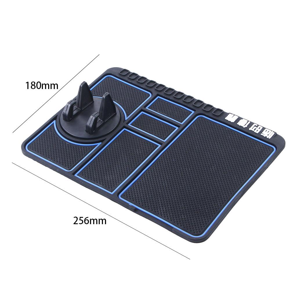 Car Anti-skid Pad Car Parking Number Card Non-Slip Phone Pad Auto Phone Holder Sticky Anti-Slip Mat