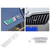 AAAJB1 1Pcs Car Badge Sticker Letters Emblem Front Grille Body Decal For Skoda Octavia Superb Rapid Kodiaq Karoq Fabia Kamiq Vision RS