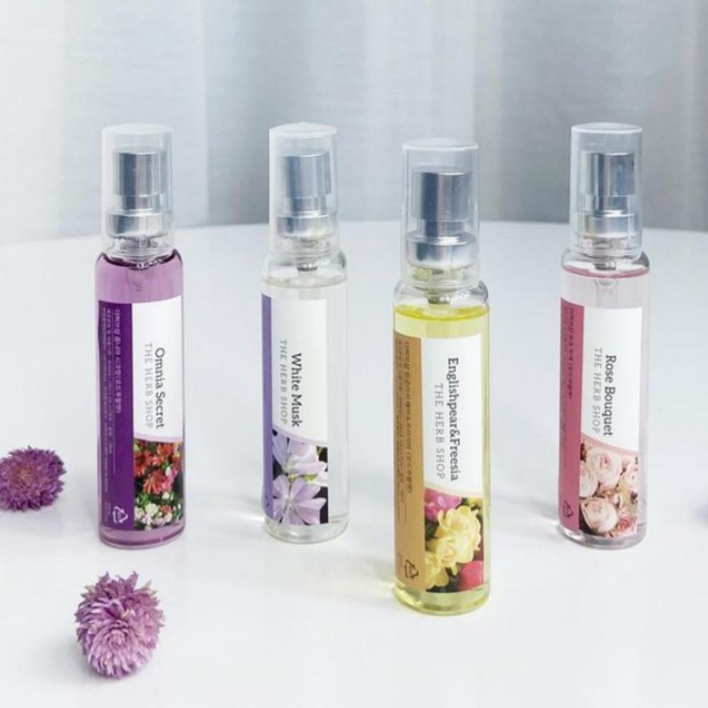 Mini Perfume : Black Cherry Eau de Toilette of The Herb Shop 4 x 18ml