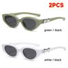 Fashion Cat Eye Sunglasses Women High Quality Uv400 Sunglass Retro Eyewear Bow Embellishment  Brand Designer Sun Glasses