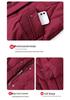 Women's Mid-Length Hooded Winter Jacket - Thick, Warm, and Casual for Middle-Aged Mothers