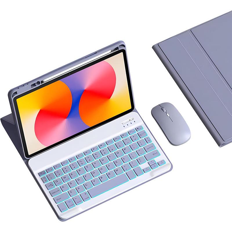 Huawei MatePad SE 11.5S Case: Detachable Backlit Touch Keyboard with Pen Slot