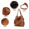 Women'S Oversized Shoulder Bag First Layer Cowhide Soft Leather Leather Women'S Bag Simple And Generous Travel Travel Bag