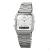 Casio AQ-230A-7D/AQ230A-7D Ana-Digi kovový pásek stříbrný stříbrný ciferník Unisex hodinky náramkové hodinky