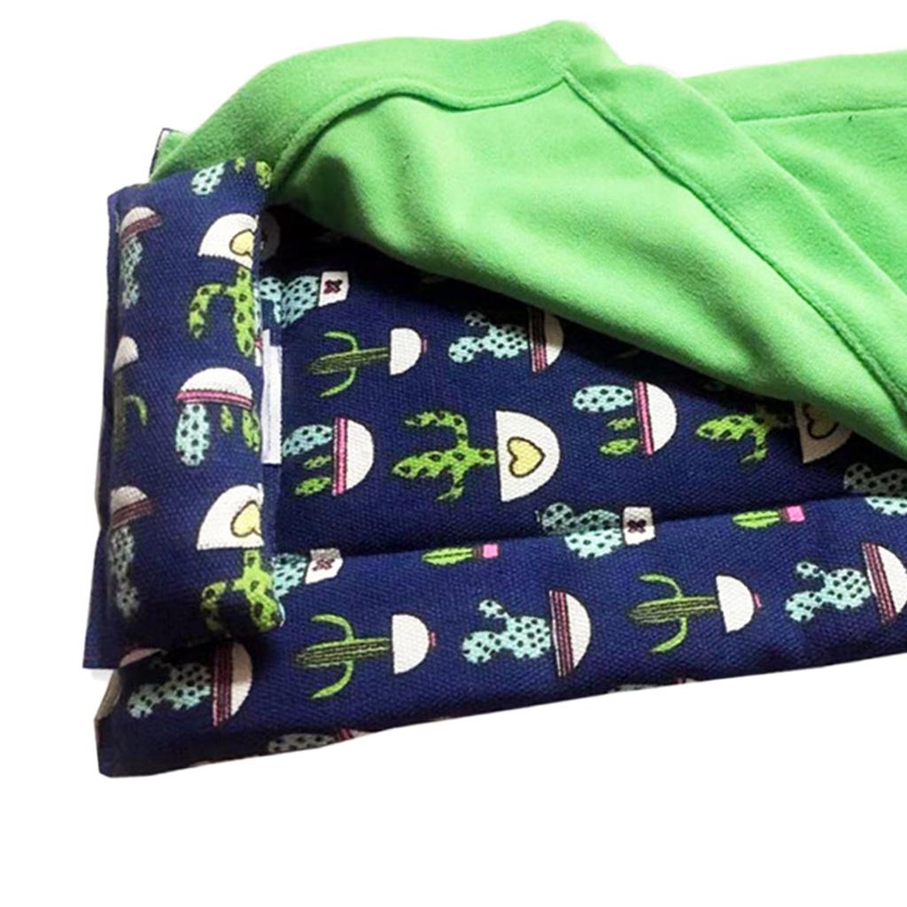 Dnoifne Reptilien-Schlafsack Set – Mit Kissen & Decke, 33x21 Cm, Für Bartagame, Gecko & Eidechsen