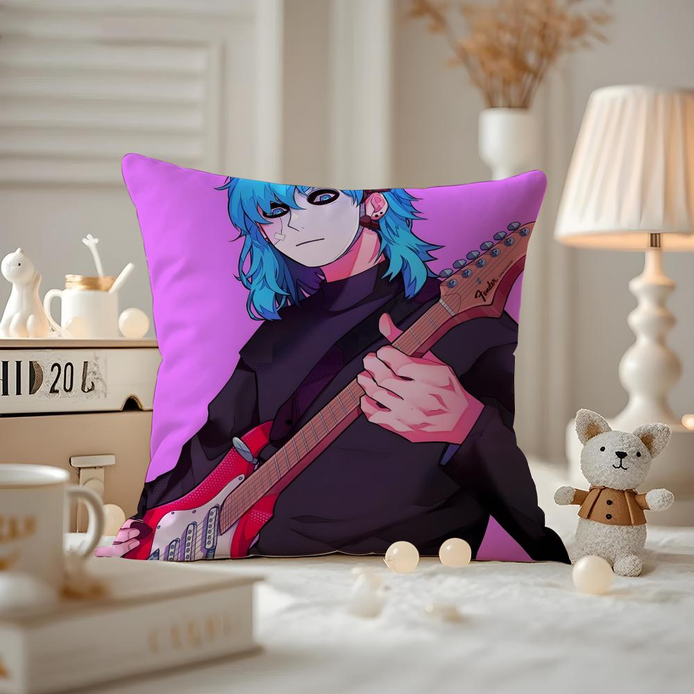 

Sally Face Чохол-подушка З принтом Наволочка Для вітальні Подушка на диван та Декор спальні 30cmx30cm