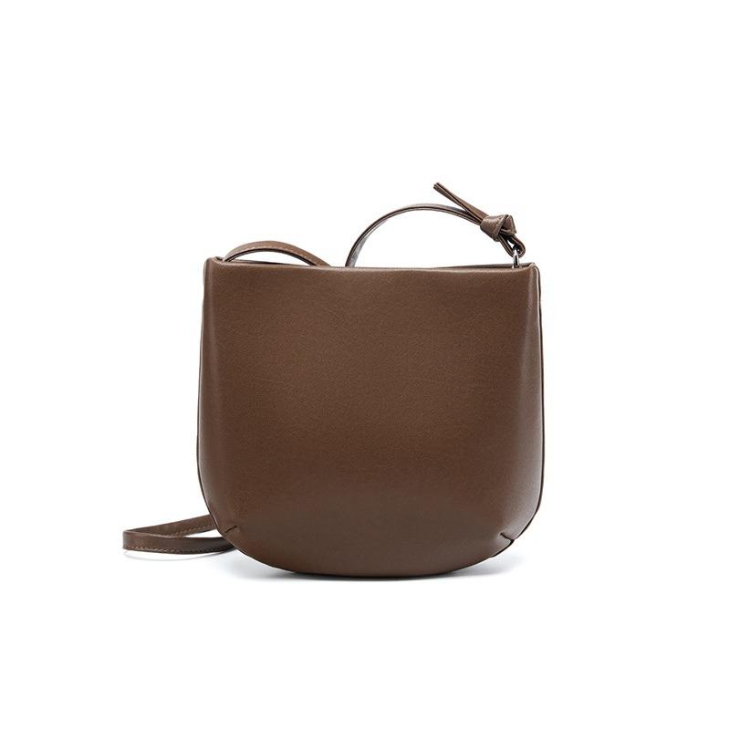 Red new women's commuter high-end simple shoulder bag, small summer women's portable leather versatile messenger bag, bag women