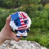 Cute CountryHumans Plush 10cm USA Canada Chibi Cotton Dolls with National Flag Designs Keychain Pendant Country Humans Fans Collectible Birthday Gift