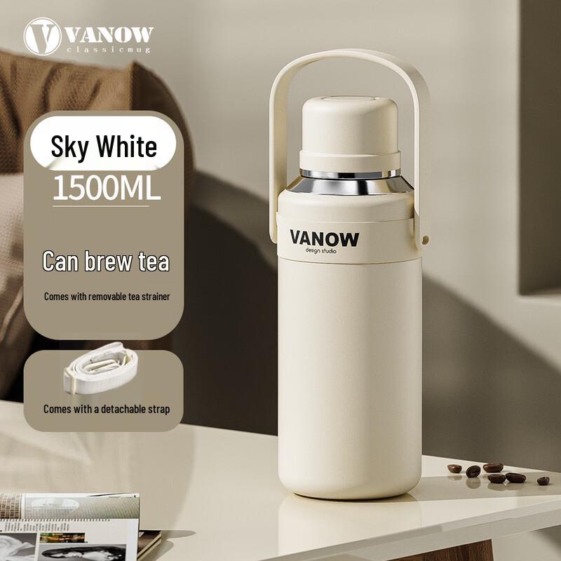 Vanow Large Capacity Insulated Thermos 1500ml