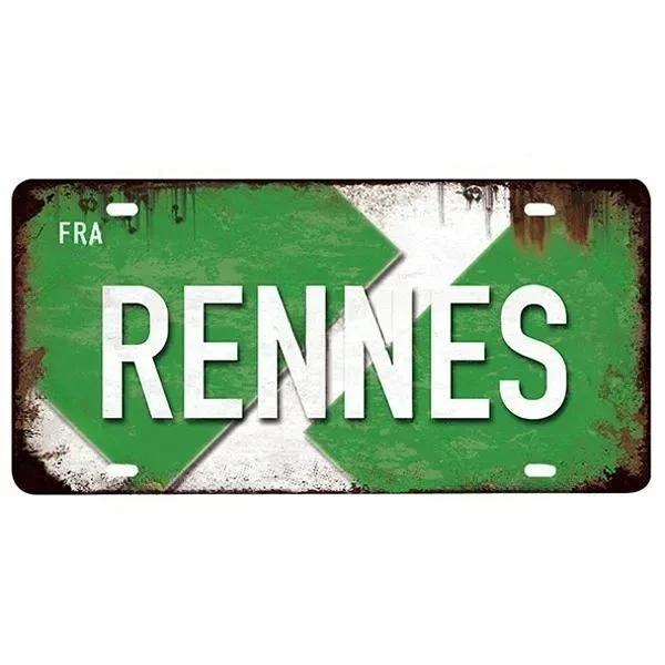 Vintage France City Plate PARIS/LYON/MARSEILLE Flag Poster Metal Plaque Aluminum Sign Man Cave Garage Club Bar Cafe Wall Decor