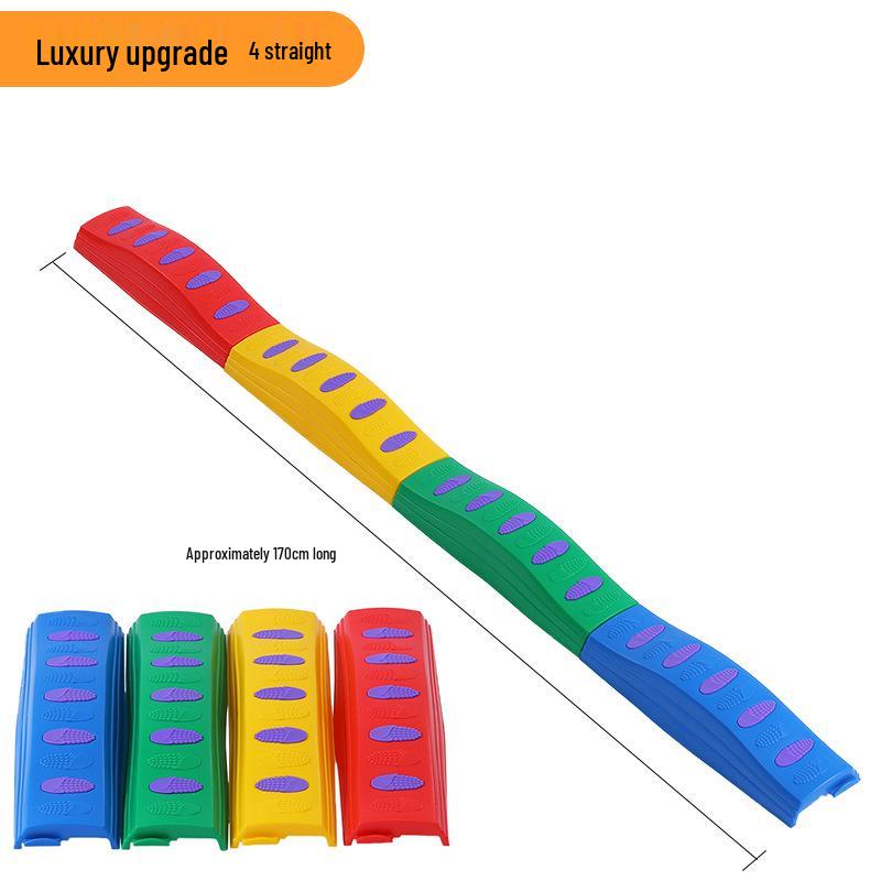 

Тактильная балансировочная доска с ножным управлением для детского сада и мостик из одной доски