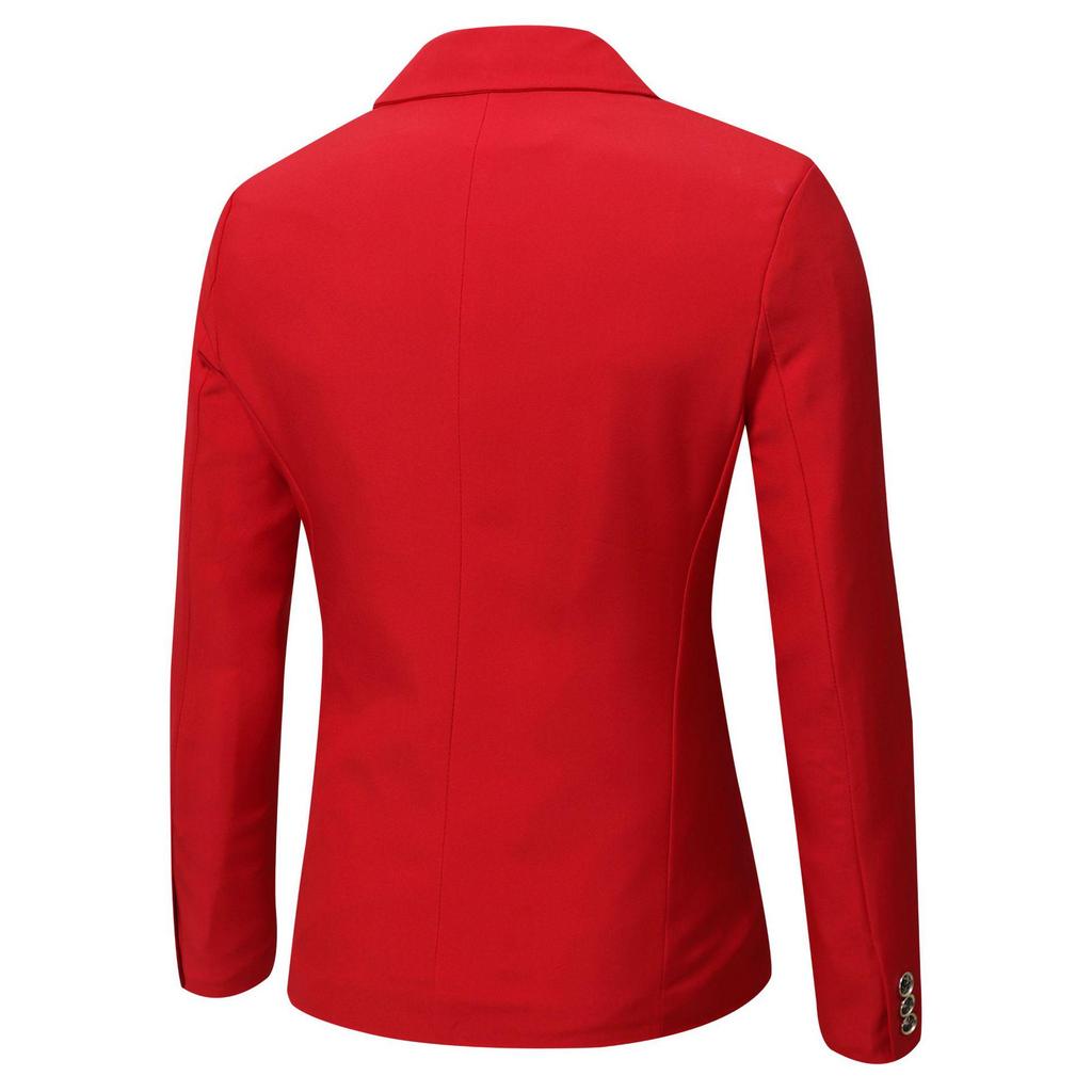 Frühling 2022 Herren Colorblock Lässiger Blazer - Europäischer und Amerikanischer Stil Einfache Anzugjacke