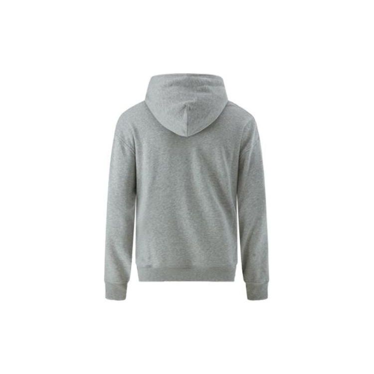 Levis Letter Print Pullover Hoodie Long Sleeve Sweatshirt Men Sweatshirt Gray 38479-0217
