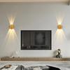 LED nástěnné svítidlo vnitřní a venkovní IP65 Vodotěsné Moderní minimalistický styl 3W/5W/7W žárovky Hliníkové verandové zahradní osvětlení