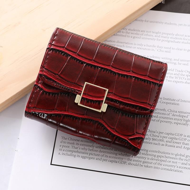 Retro Crocodile Card Holder Crocodile Pattern Wallet Multifunctional Card Holder Credit Card Case Fashion PU Clutch Coin Purse