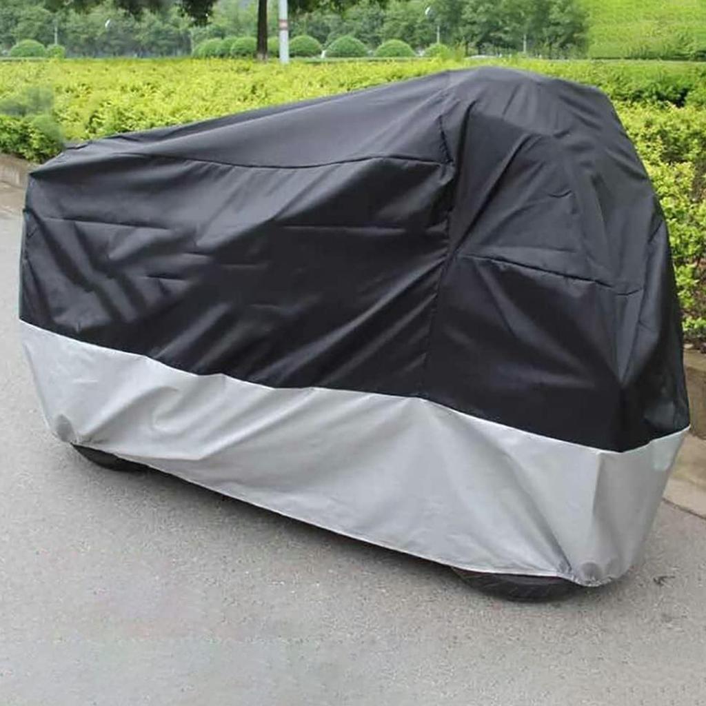 Cover For Motorcycle Efficient Bike Storage Cover All Season Storage Windproof Protector With Lock-Holes For Rainy Weather