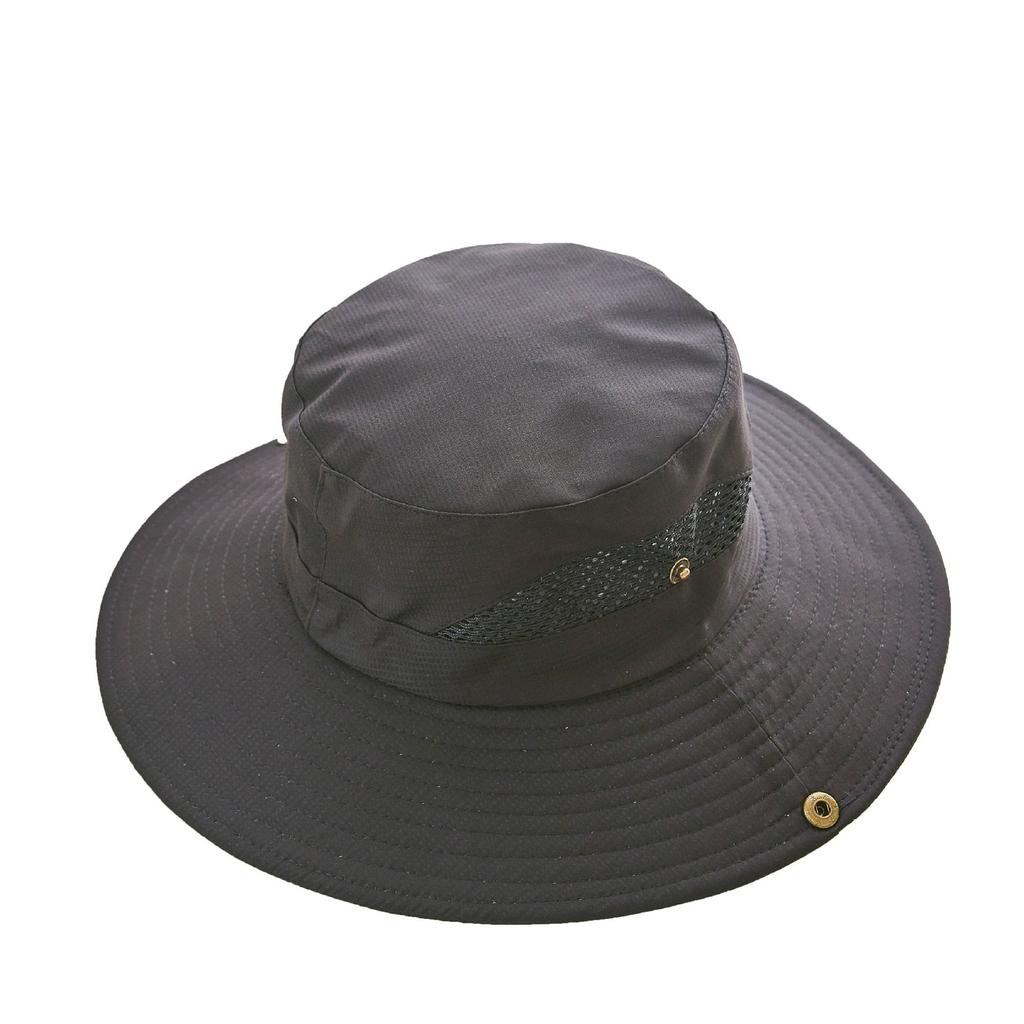 Herren- und Damen-Outdoor-Camping-Volltonfarbe-Reise-Fischer-Sonnenschutzhut