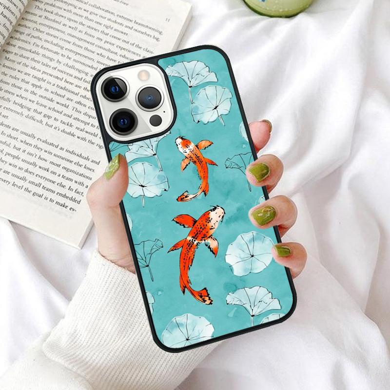 

Carp Fish Phone Case for iPhone 17 Air 16 PRO MAX 15 14 PLUS 12 11 13 Back Cover Fundas Shell Coque iPhone 17pro max