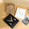PGY Elegantes Schmuckset-Ausstellungsständer Multifunktionaler Schmuckhalter Organizer Halskette Ring Ohrring Kombinationsset Aufbewahrungsschale