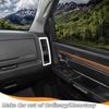 Center Console Side Air Vent Outlet Cover Trim For Dodge RAM 1500 10-2017 White