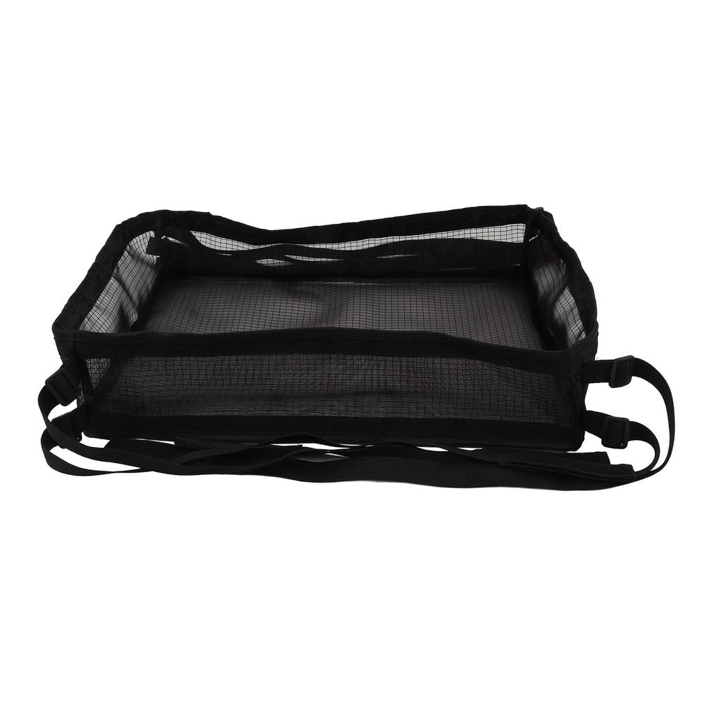 Mesh Storage Bag for Camping Table Adjustable Table Bottom Hanging Mesh Bag for Office Outdoor Picnic