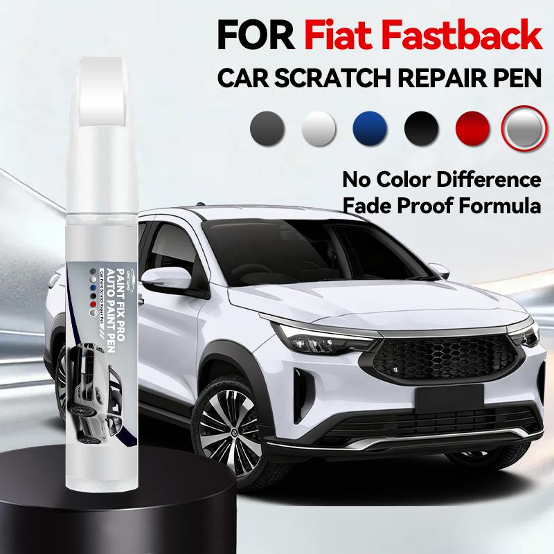 Car Paint Repair Pen For 2022-2025 FIAT Fastback Paint Scratch Repair Accessories White Blue Grey Amalfi Blue Volcano Black