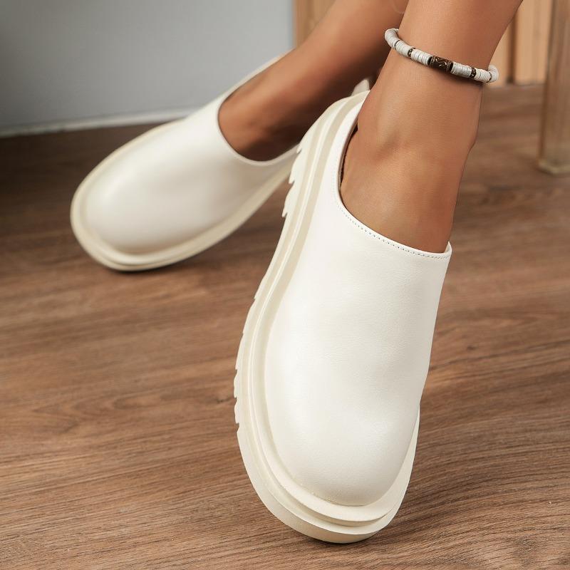 

Fashion Mules Shoes Women Flats Platform Slippers 2025 Trend New Fashion Summer Casual Slingback Sandals Woman Sneakers Brand Flip Flops 43