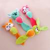 1 PC Pet Plush Toy Dog Bites and Sounds Interactive Toys for Indestructible Dogs Corn Velvet Ball Shaped Speaker Cute Animal Shape