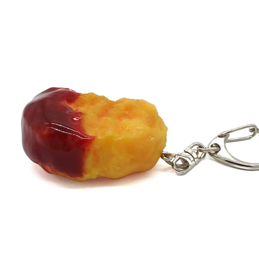 Food sample keychain Chicken nuggets that look like they could eat them 155OK -