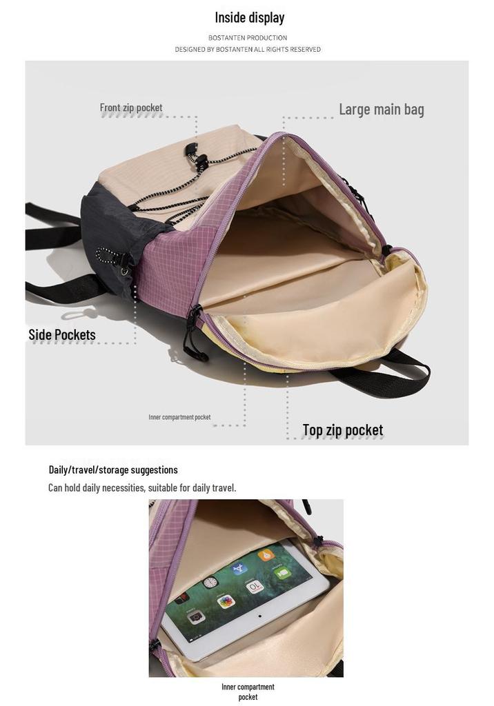 Women's Versatile Lightweight Hiking & Travel Backpack for Outdoors & Commuting