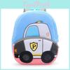 Excavator Plush Kids Backpack With Ventilated Comfort For Early Education Use