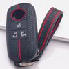 Key Cover for Toyota Raize Tanto Rex Ativa Daihatsu Rocky Tanto Subaru Rex with Keychain Honeycomb Texture Anti Scratch Smart Key Shell Accessory