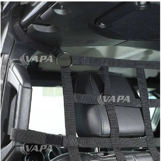 Car Trunk Cargo Organizer Isolation Net Cargo Net for Jeep Wrangler JK JL JT 2/4-Doors Version Car Accessories