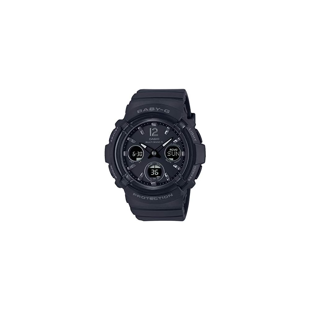 Casio Baby-G Solar Radio-Controlled Watch BGA-2800-1AJF Women s Black