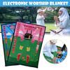 Electronic Worship Blanket Meditation Pilgrimage Muslim Blanket Tool