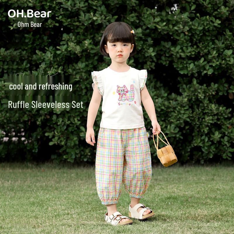 Ohm Bear Girls  Summer Set 90