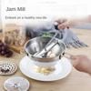 Multifunctional Food Mill Stainless Steel Manual Potato Mashers  Vegetable  Mud with 3 Ing Discs
