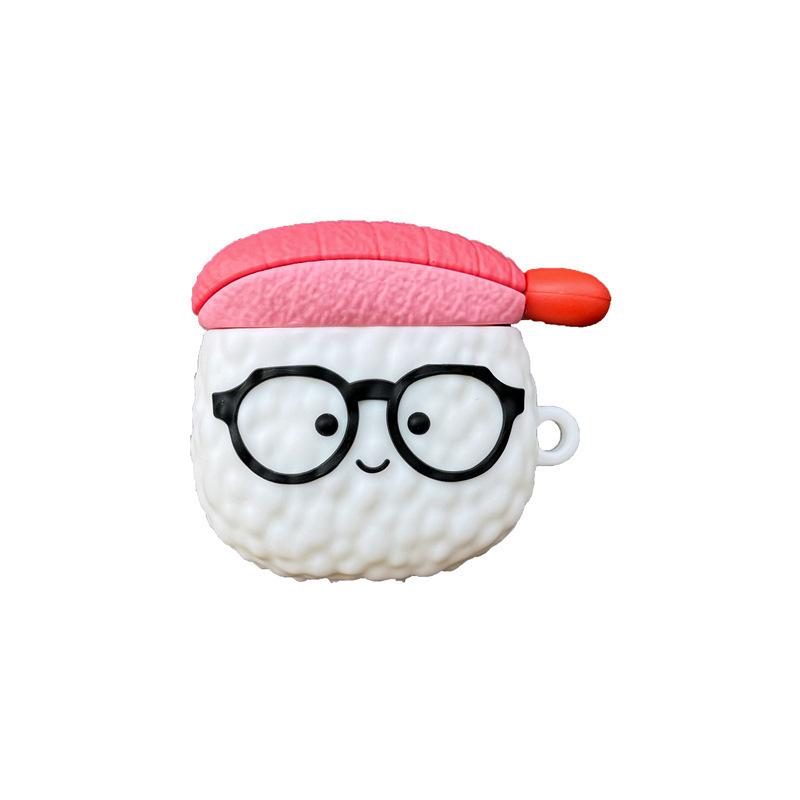Glasses sushi for AirPods 1 apple bluetooth wireless silicone earphone cover 1/1/1 generation pro1 creative women