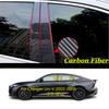 TPU/Glossy Mirror Door Central Middle Window Pillar Post CoverFor Changan UNI-K UNI-T UNI-V -2024 Decoration Sticker Plate